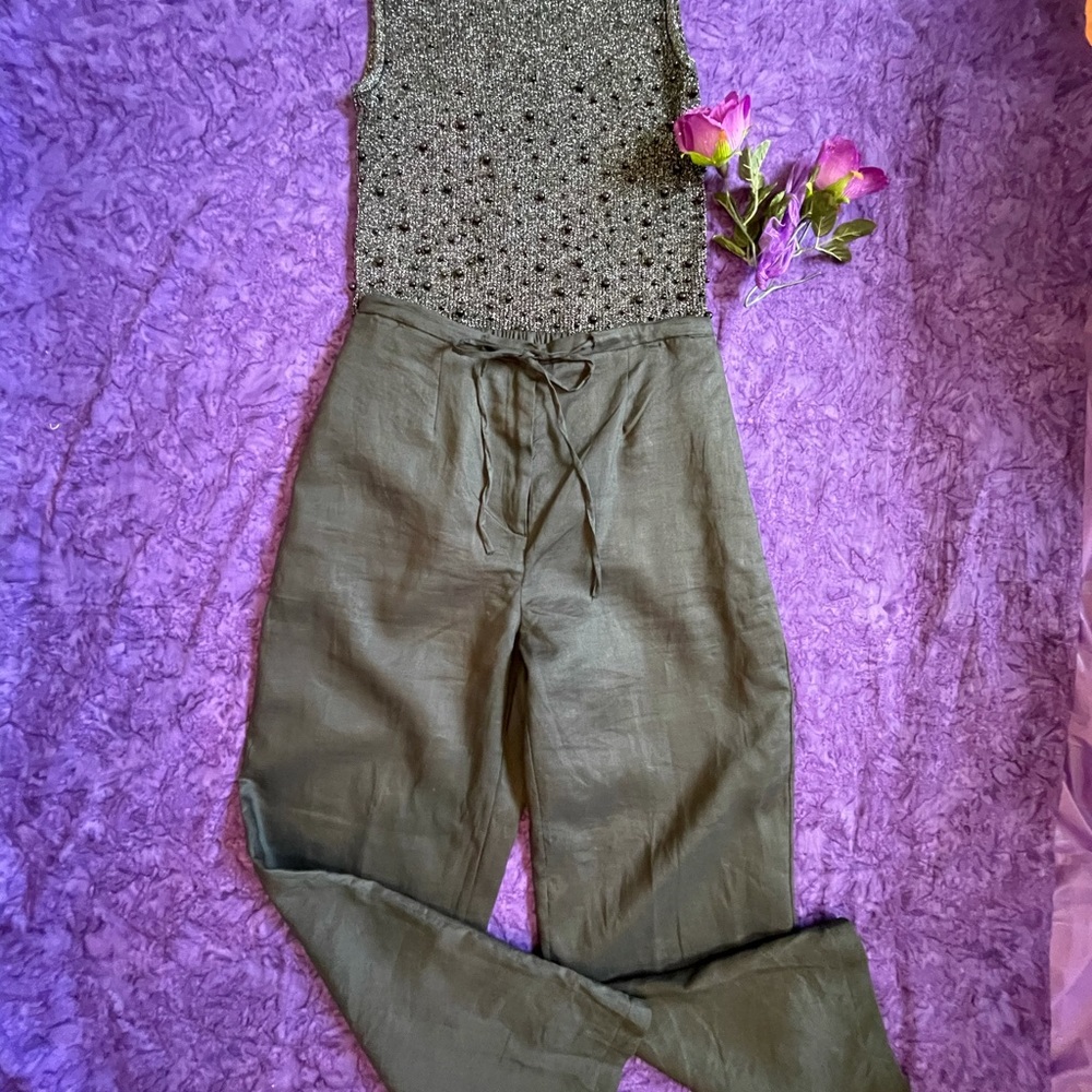 Linen Pants with drawstrings